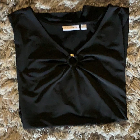 🌼FOR BUNDLE ONLY🌼Susan Graver Black Blouse - Picture 6 of 7